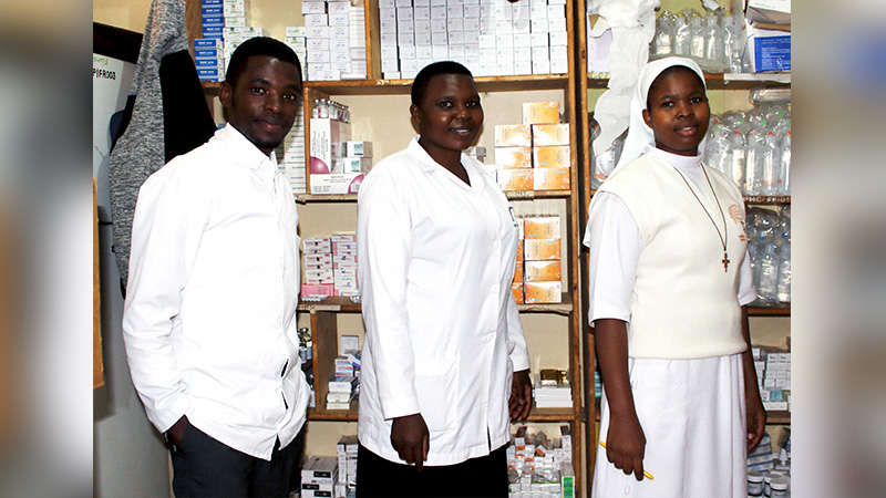 Christamarianne mission hospital pharmacy staff