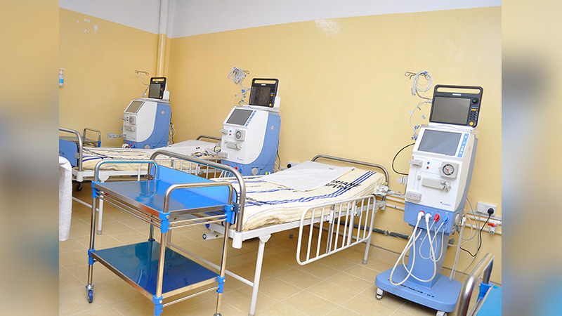 Christamarianne mission hospital renal dialysis equipment